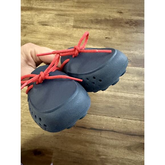 People Footwear Marine Blue Red Sienna Driver Loafer Slip On Waterproof Shoes 10 - Picture 7 of 9